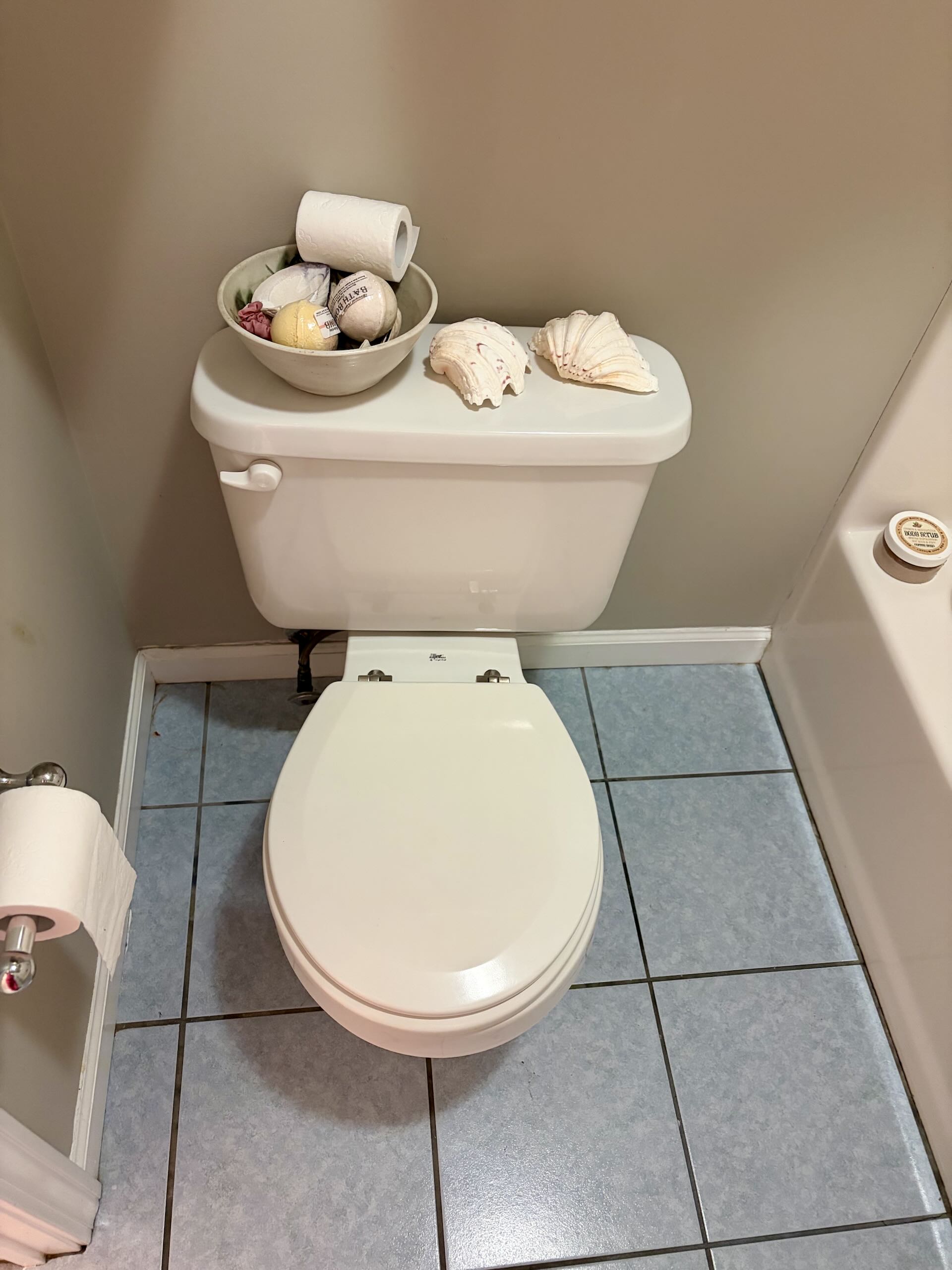 Bathroom after cleaning